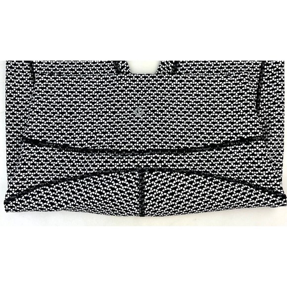 Lululemon In Movement 7/8 Tight Leggings Everlux Monochromic Black W5BBQS Sz 6 - Picture 7 of 13